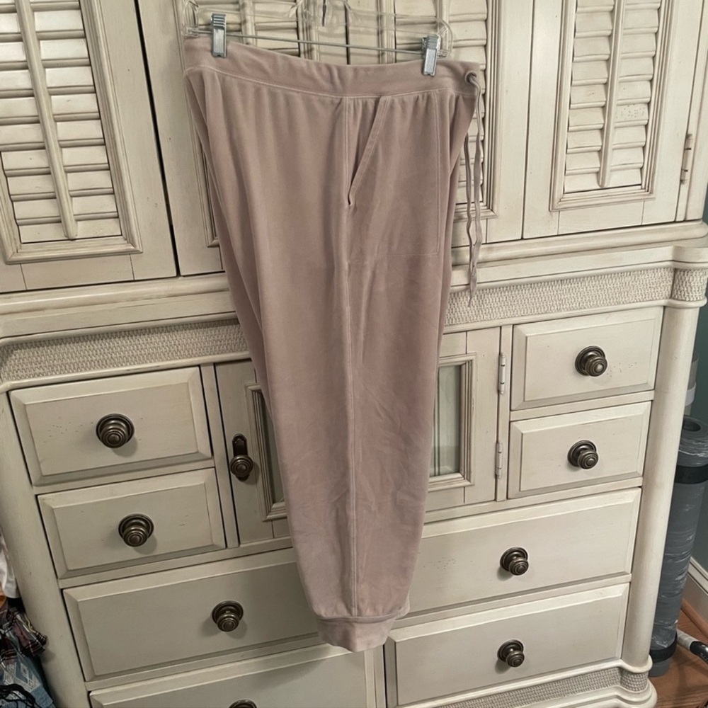 Anthropologie Saturday Sunday Velour Joggers, size: M